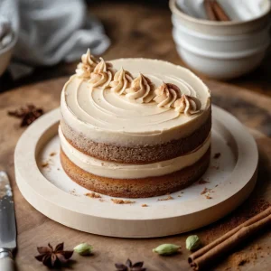 Brown Sugar Chai Cake