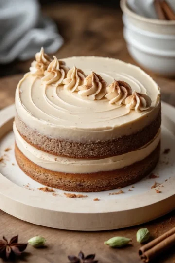 Brown Sugar Chai Cake