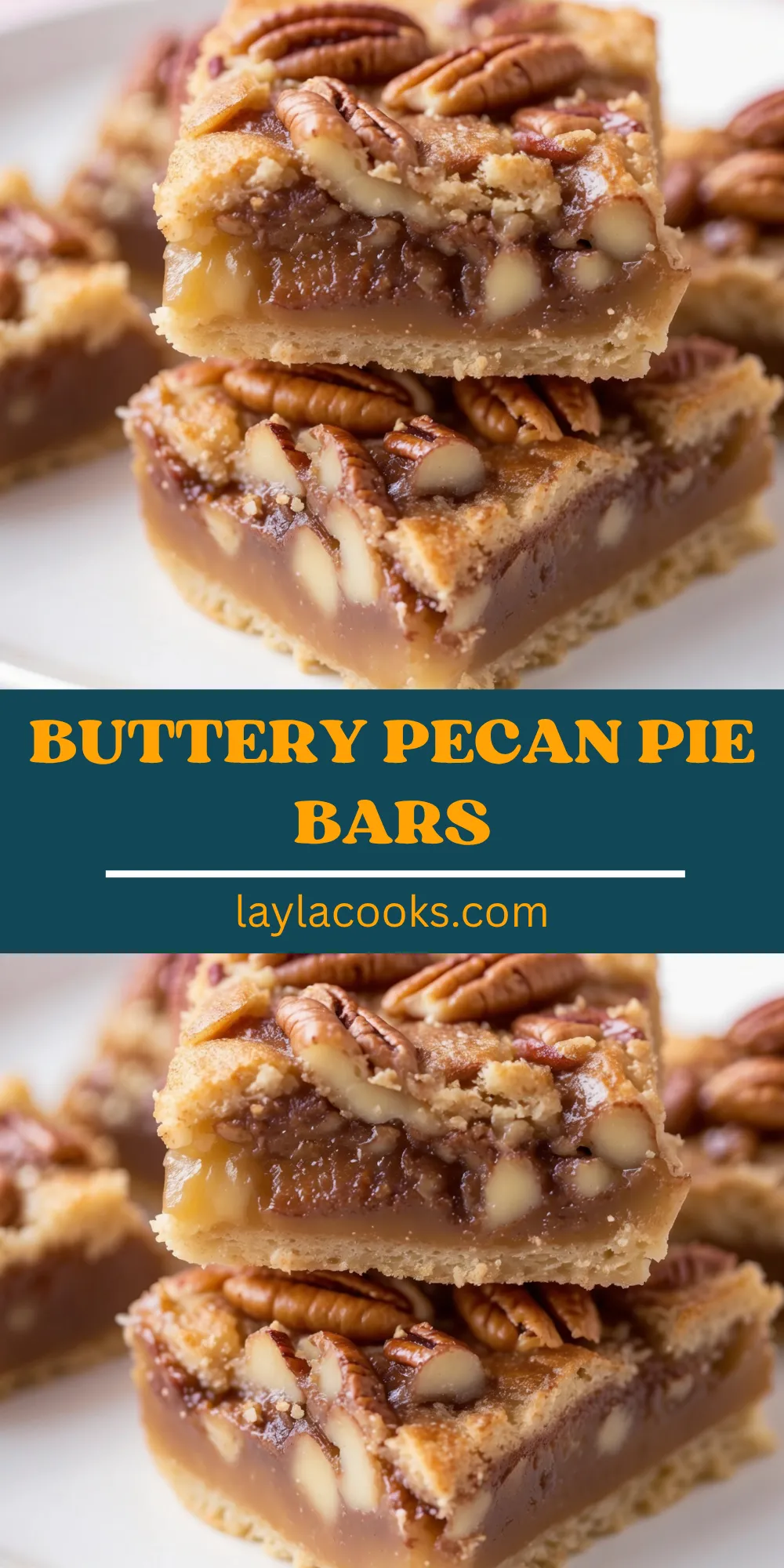 Buttery Pecan Pie Bars