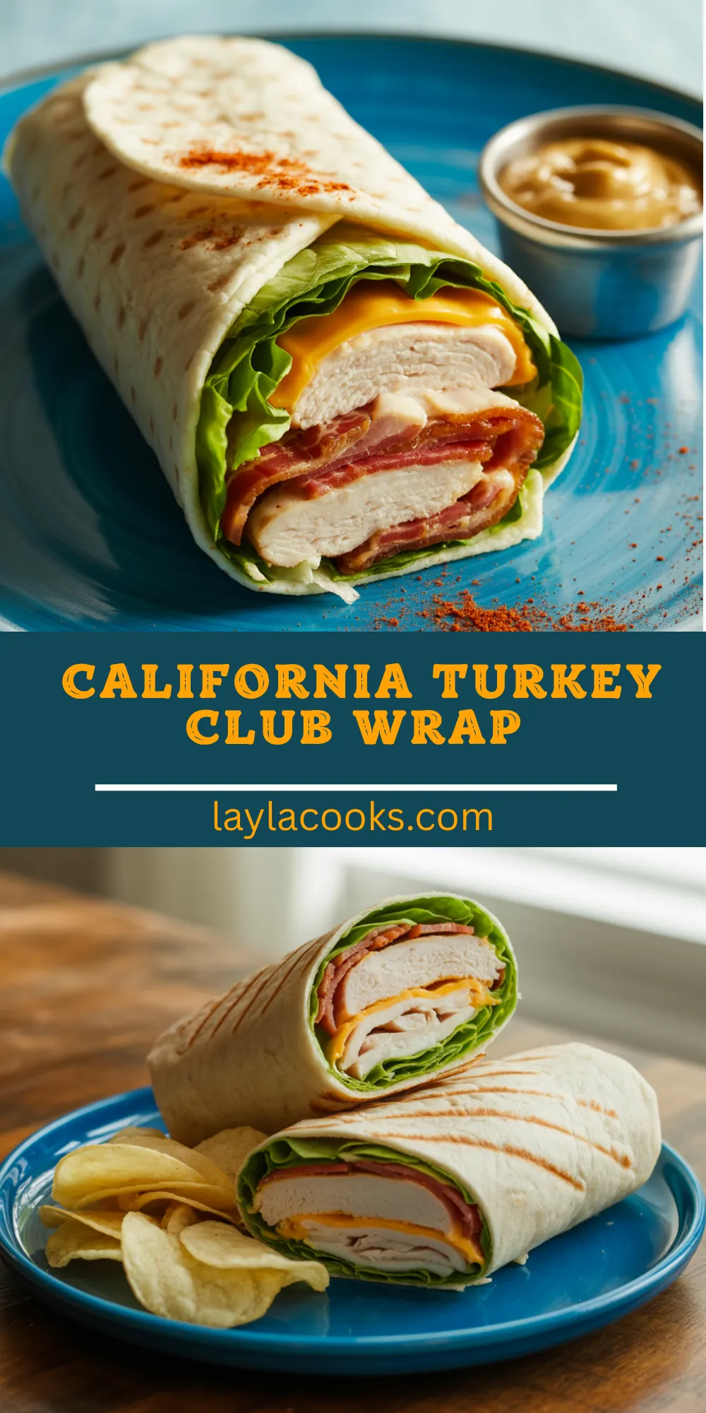 California Turkey Club Wrap