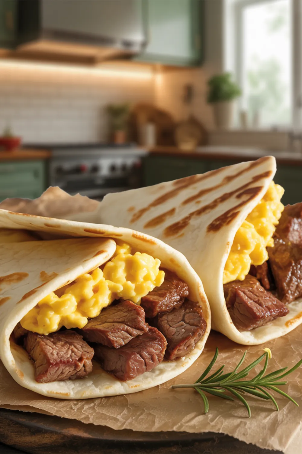 Carnivore Steak Egg Wrap