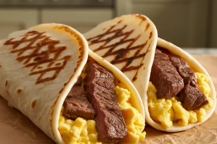 Carnivore Steak Egg Wrap
