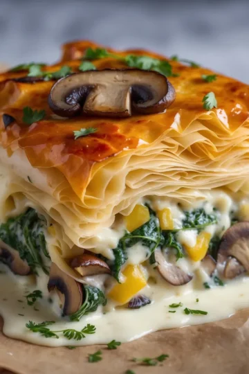 Cheesy Baked Vegetable Rolls