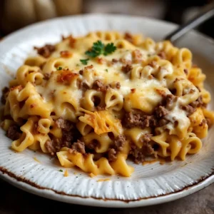 Cheesy Pasta Bake with Pumpkin