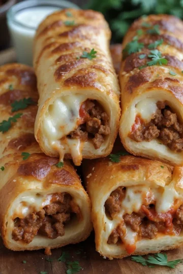 Cheesy Taco Breadsticks