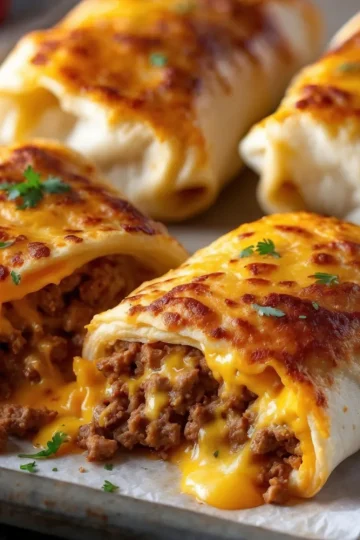 Cheesy Taco Breadsticks