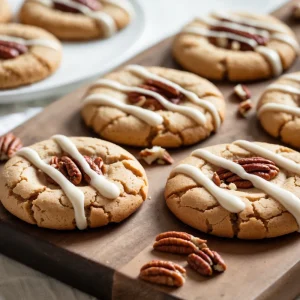 Chewy Gluten Free Maple Pecan Cookies