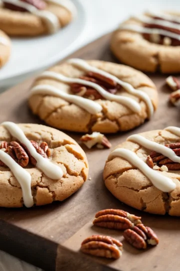 Chewy Gluten Free Maple Pecan Cookies