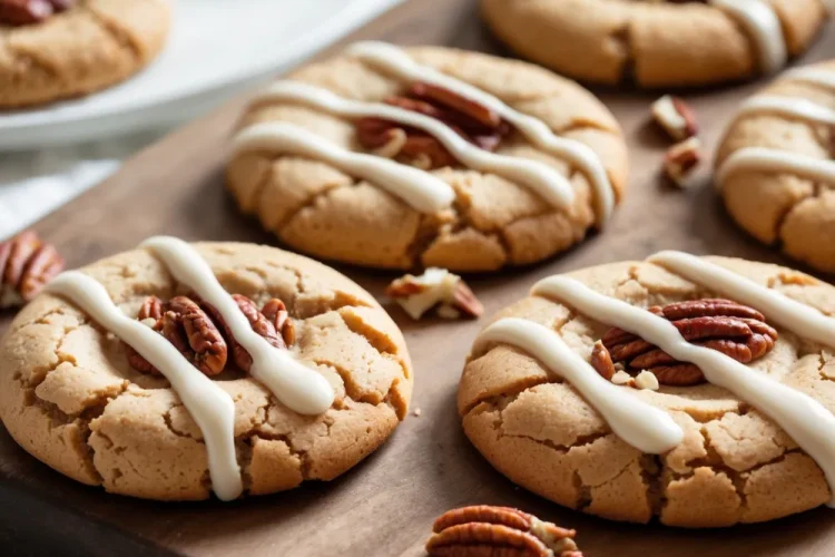 Chewy Gluten Free Maple Pecan Cookies