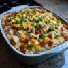 Chicken Cauliflower Rice Casserole