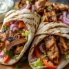 Chicken Shawarma Grilled Wraps