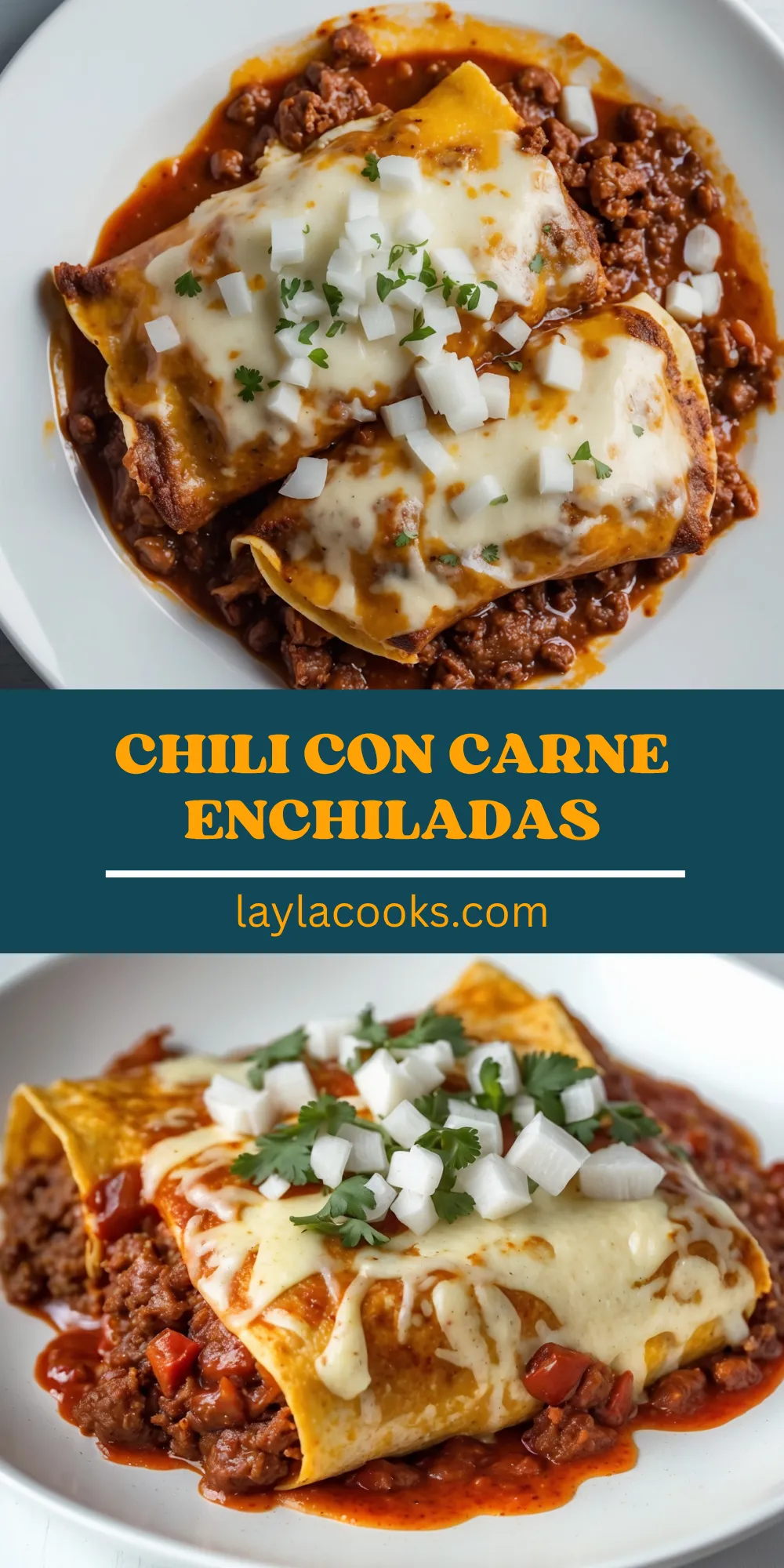 Chili Con Carne Enchiladas