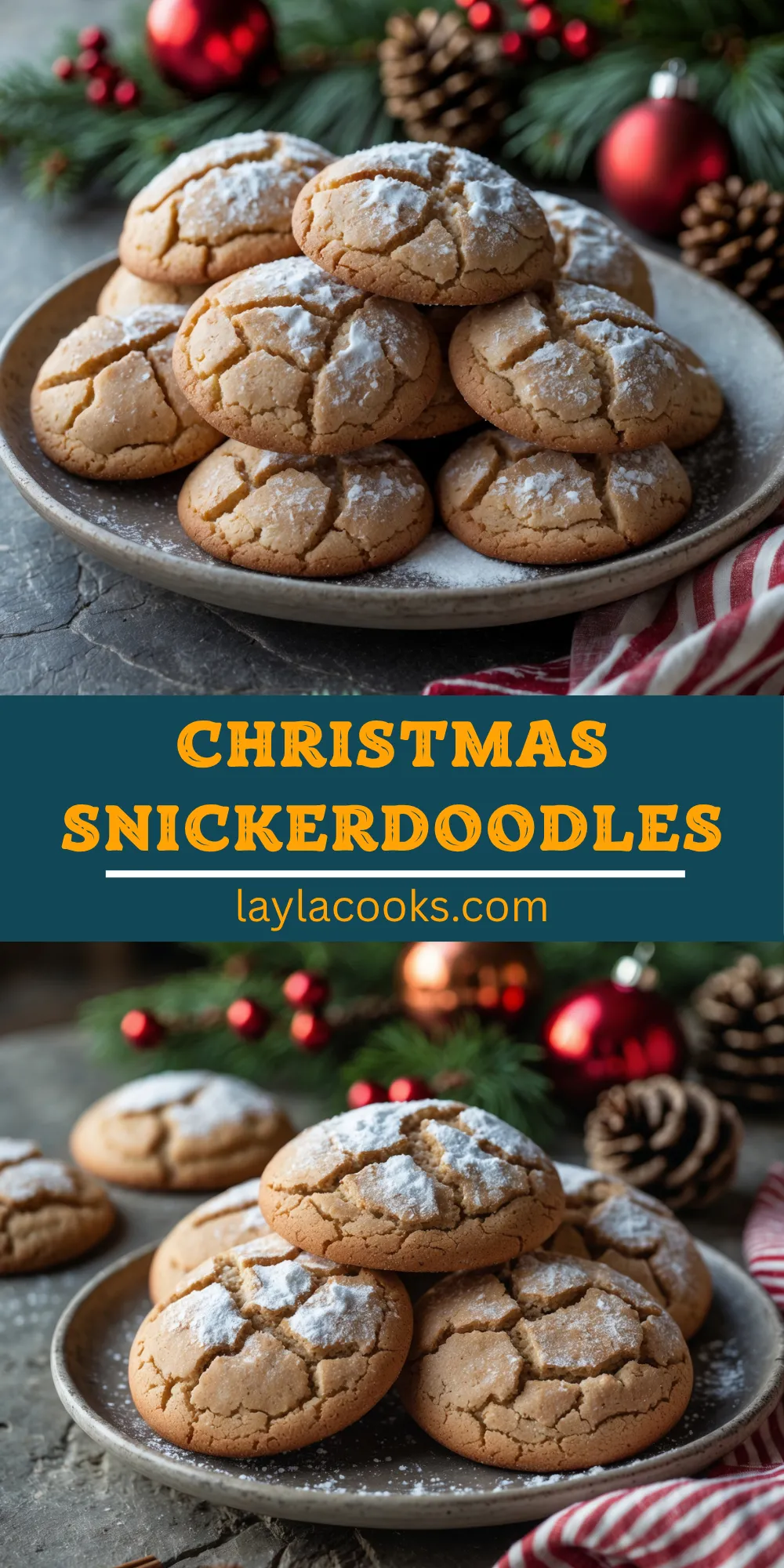 Christmas Snickerdoodles
