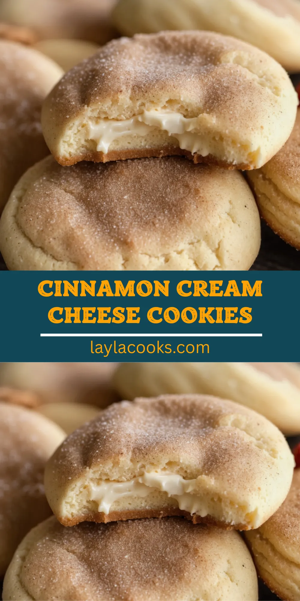 Cinnamon Cream Cheese Cookies