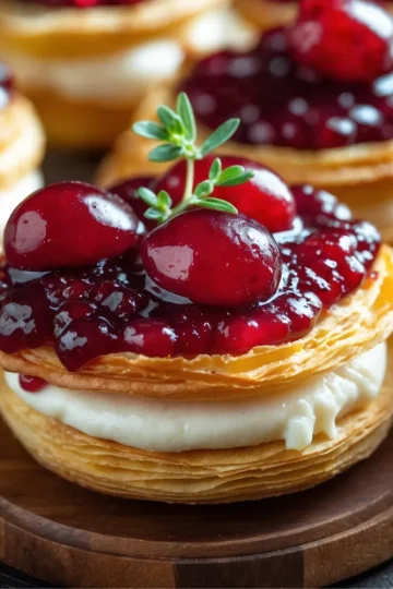 Cranberry Brie Bites
