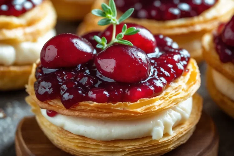 Cranberry Brie Bites