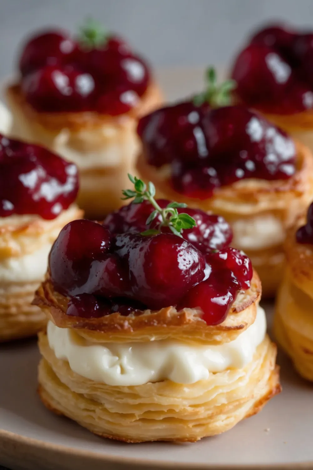 Cranberry Brie Bites