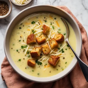 Creamy Broccoli Cheese Soup Recipe