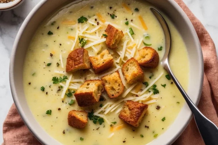 Creamy Broccoli Cheese Soup Recipe