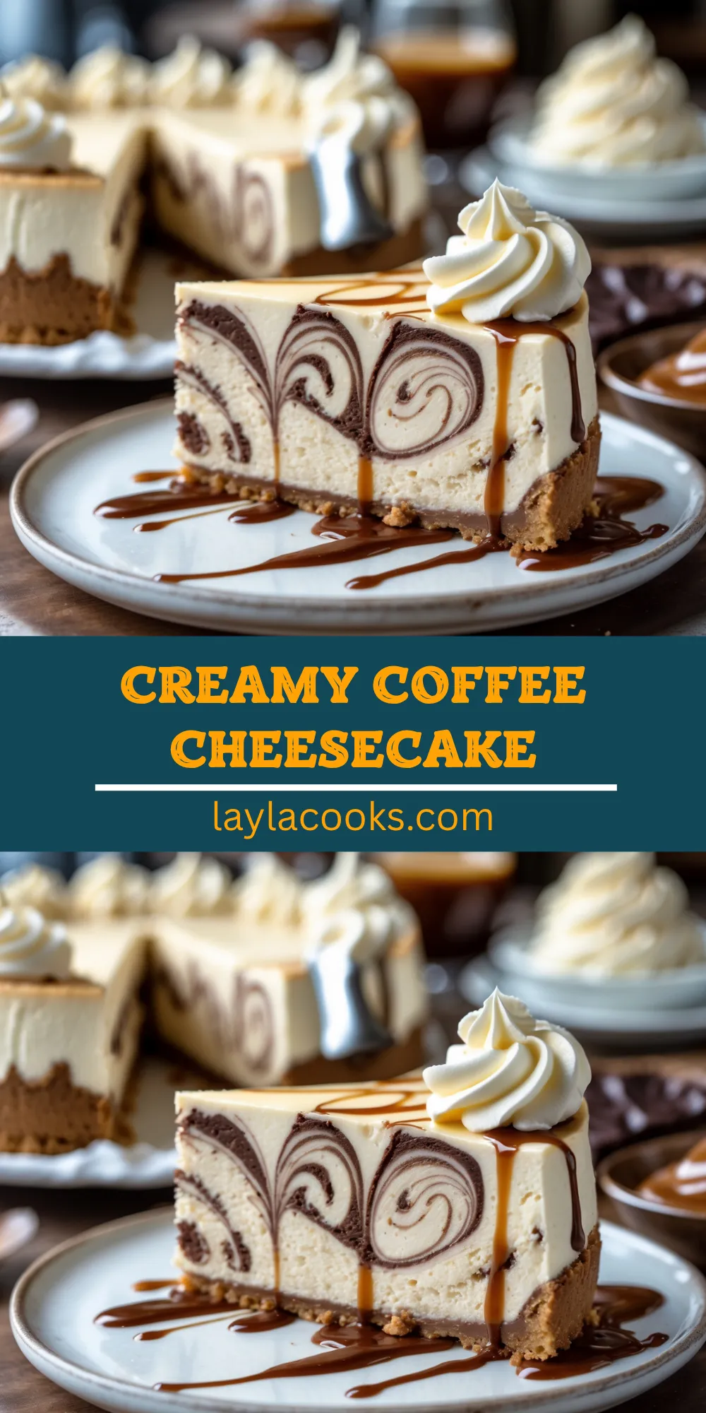 Creamy Coffee Cheesecake