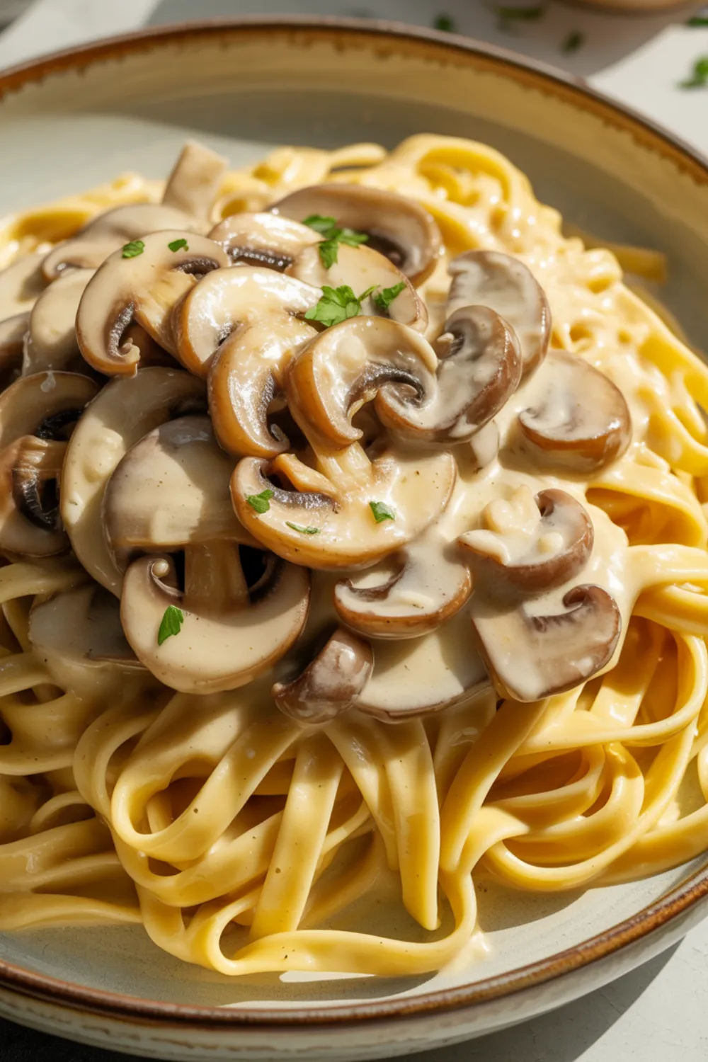 Creamy Mushroom Pasta