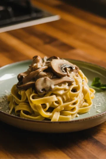 Creamy Mushroom Pasta