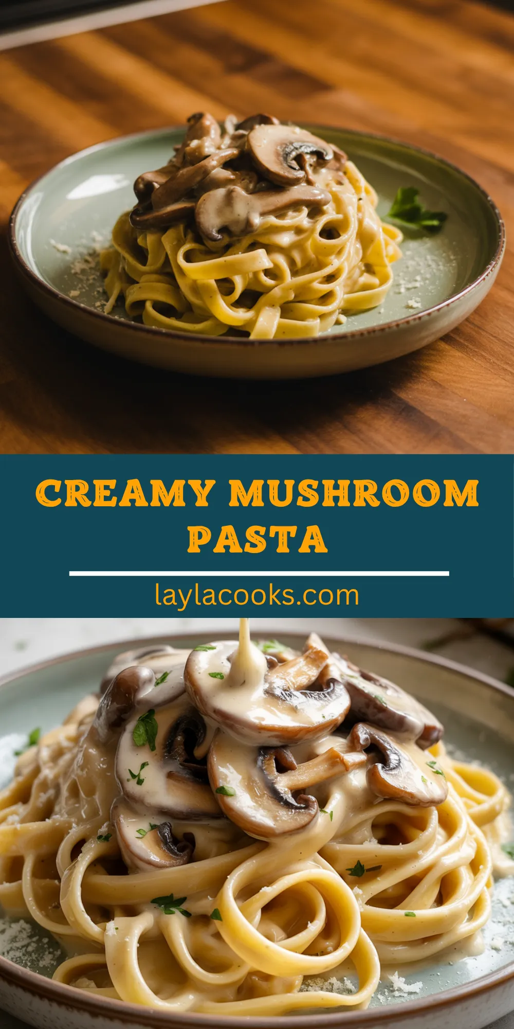 Creamy Mushroom Pasta 