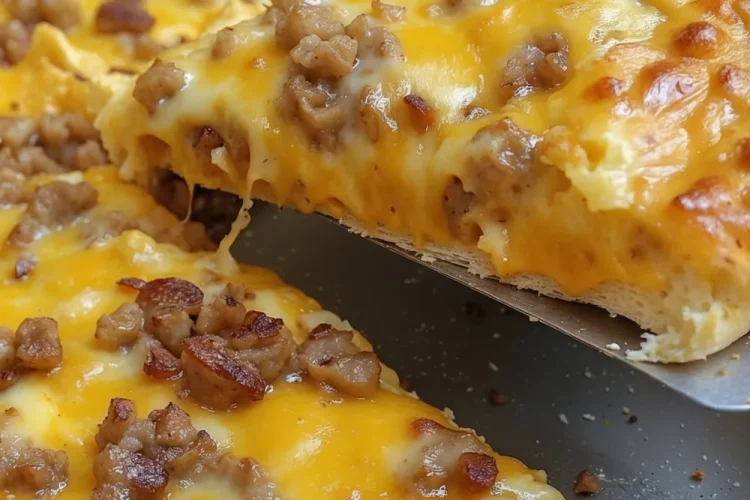 Crescent Roll Breakfast Pizza