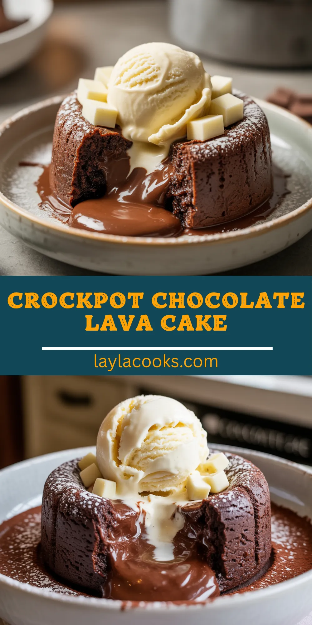 Crockpot Chocolate Lava Cake 