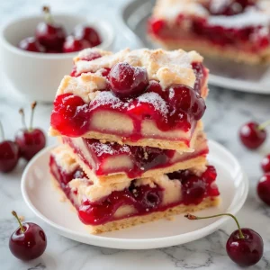Cherry Pie Bars