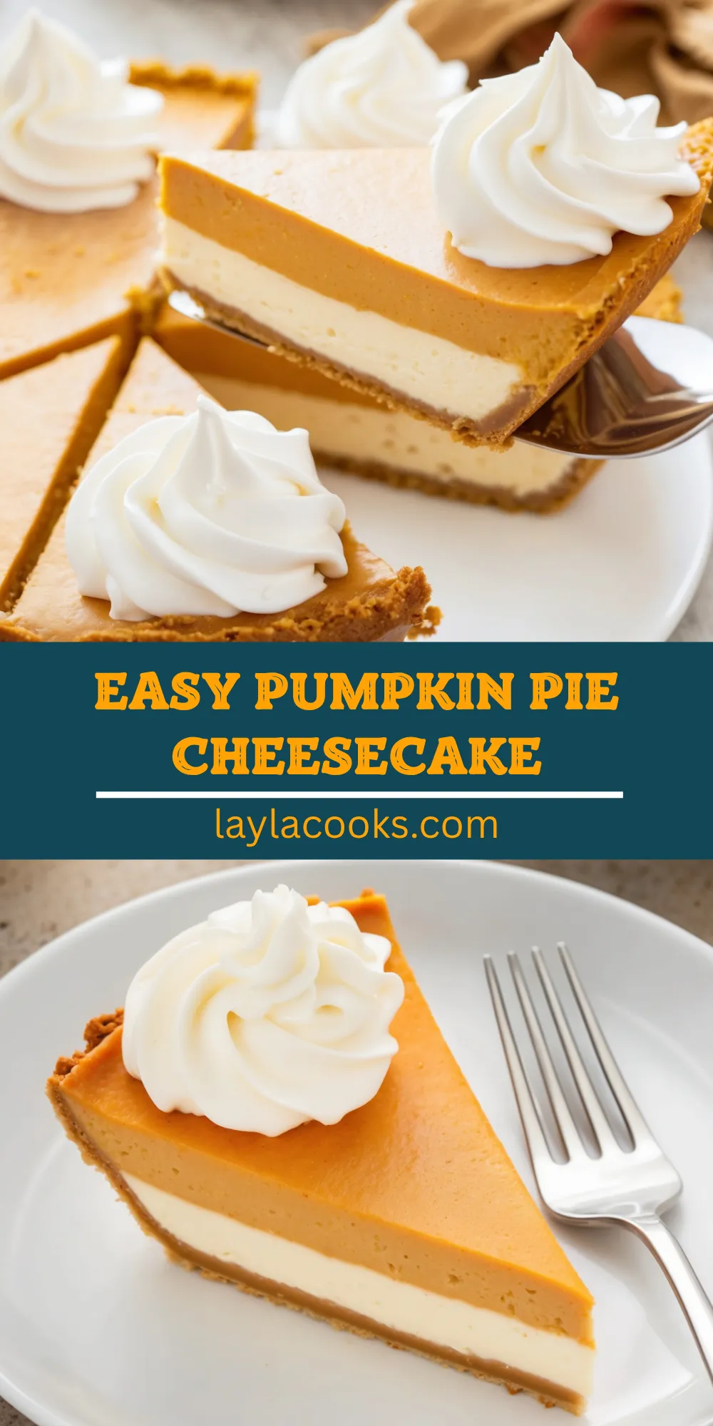 Easy Pumpkin Pie Cheesecake