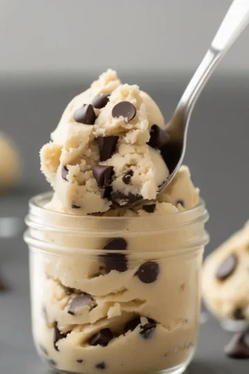 Edible Cookie Dough for One
