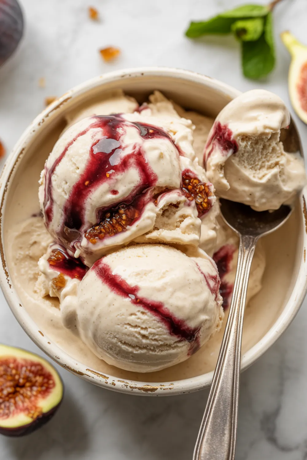 Fig Jam Ice Cream