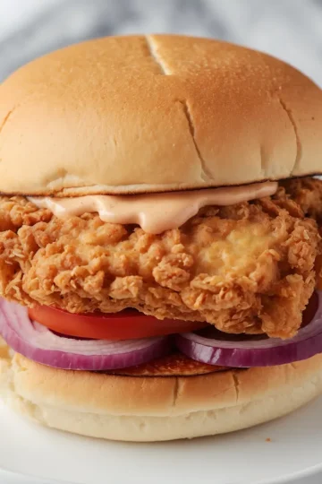 Fried Chicken Burger