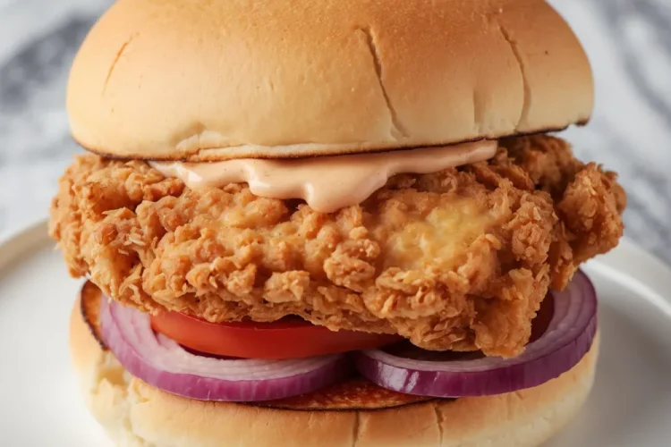 Fried Chicken Burger