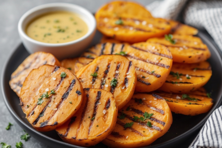 Grilled Sweet Potatoes Recipe