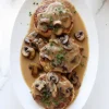 Ground Chicken Salisbury Steak