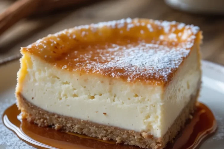Honey Cinnamon-Sugar Sopapilla Cheesecake