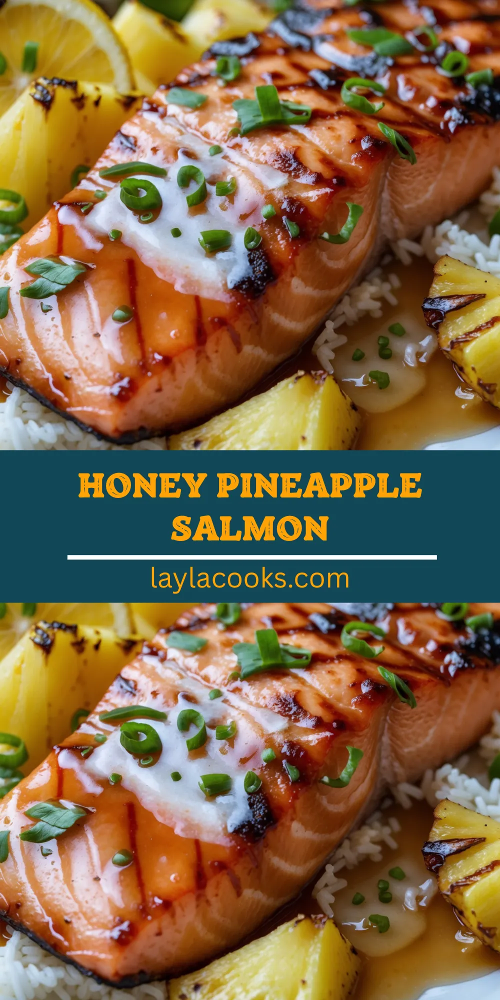 Honey Pineapple Salmon