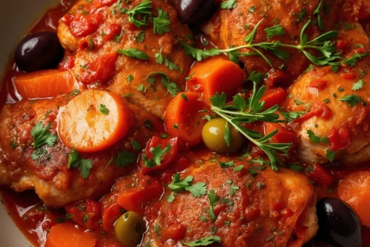 Instant Pot Chicken Cacciatore