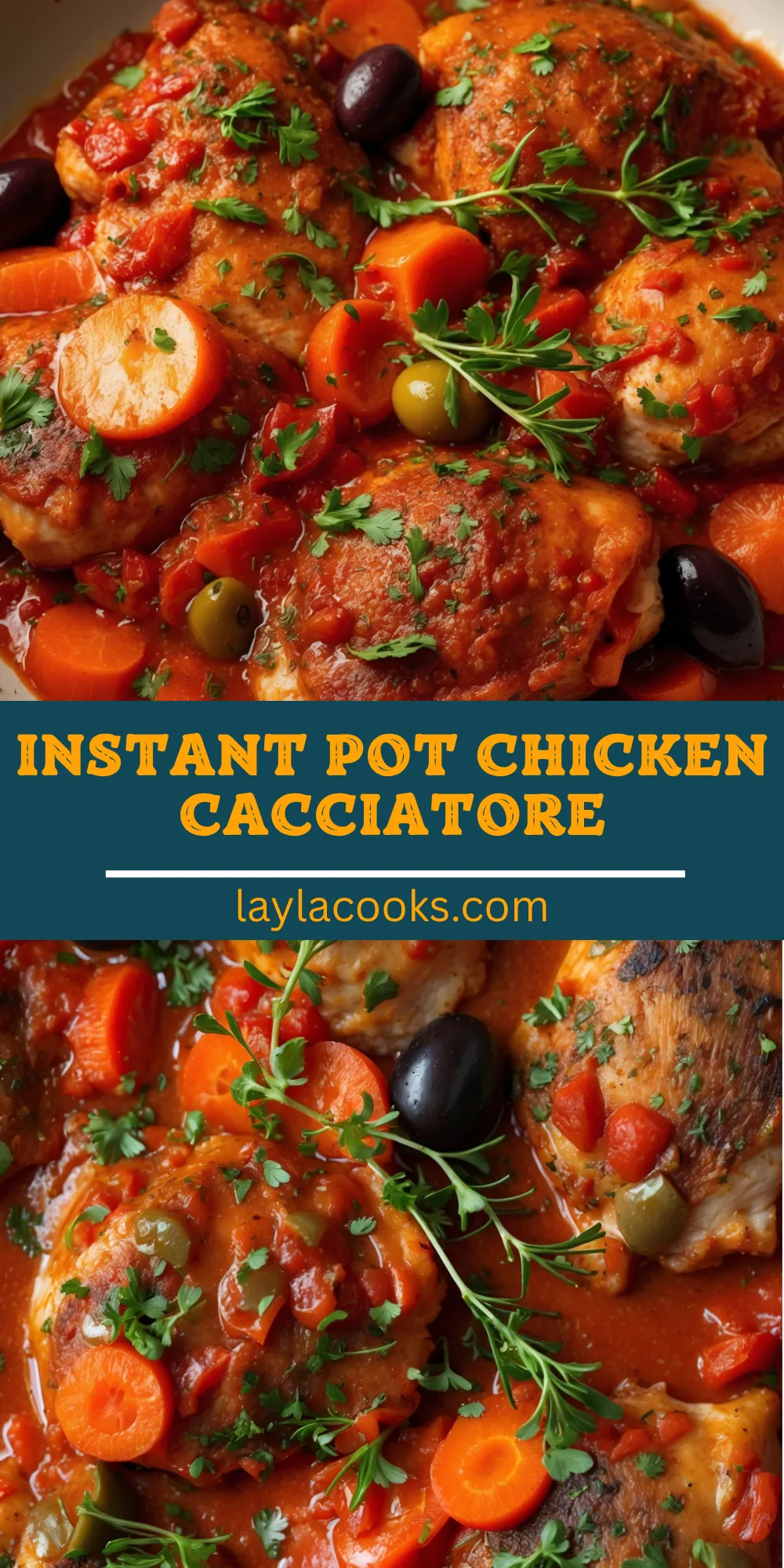 Instant Pot Chicken Cacciatore