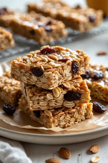 Irresistible Homemade Granola Bars