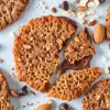 Lace Cookies with Chocolate (Florentine Cookies)