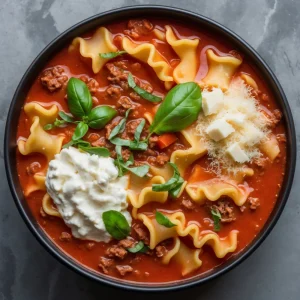 Lasagna Soup Recipe