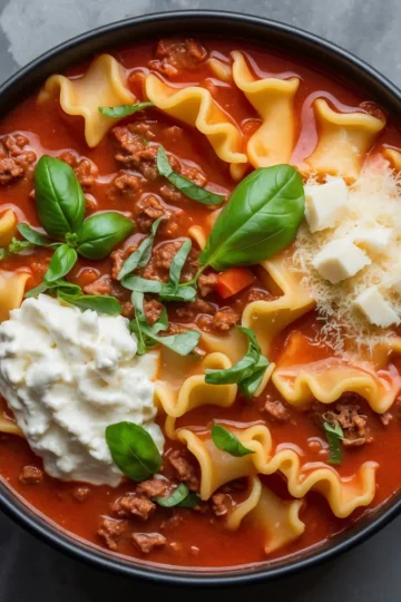 Lasagna Soup Recipe