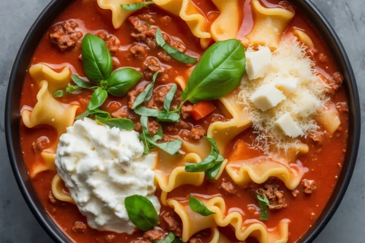 Lasagna Soup Recipe