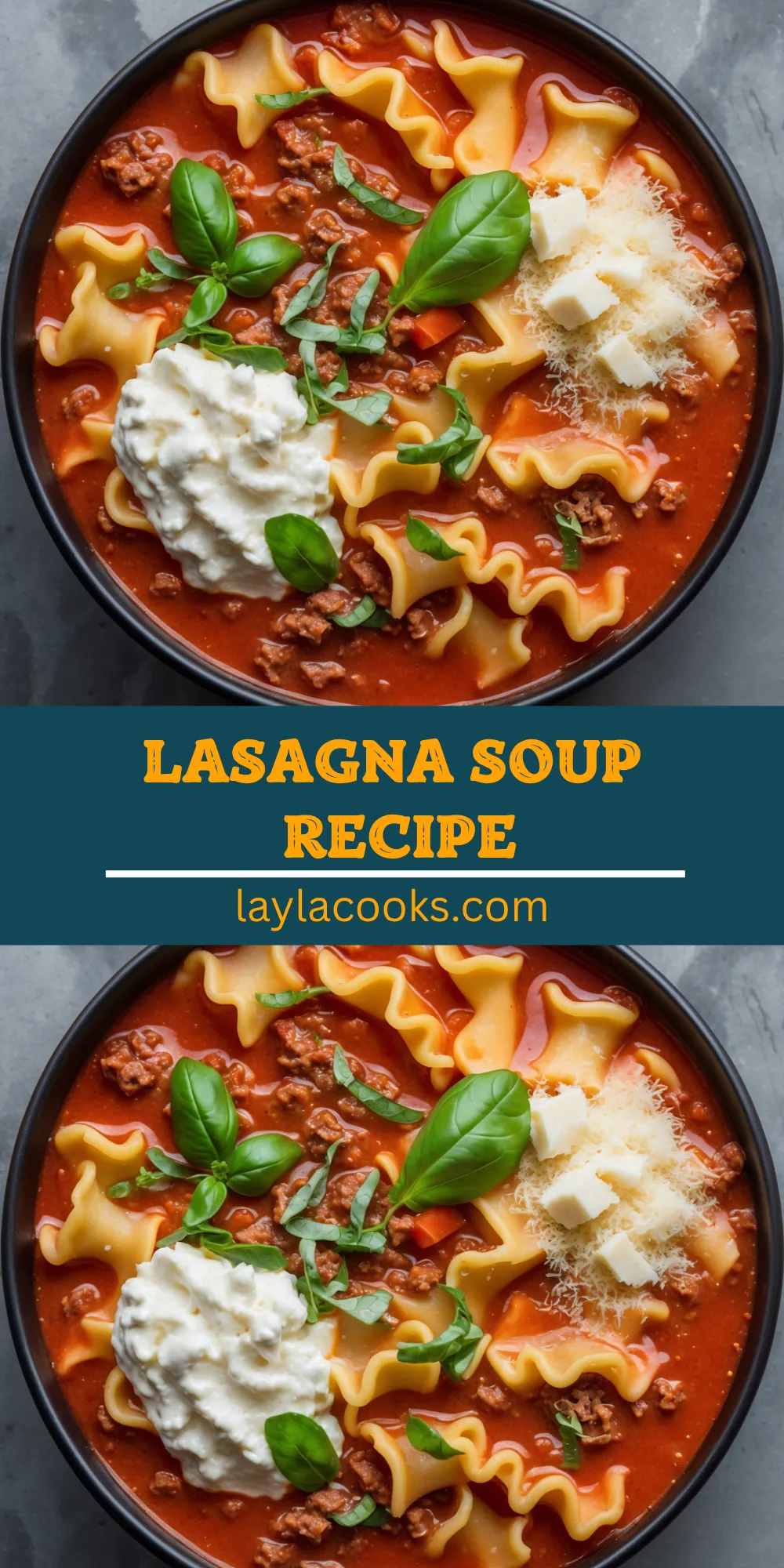 Lasagna Soup Recipe