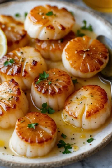 Lemon Butter Scallops