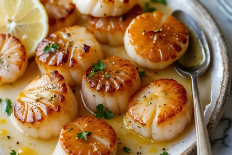 Lemon Butter Scallops