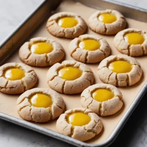 Lemon Thumbprint Cookies Recipe
